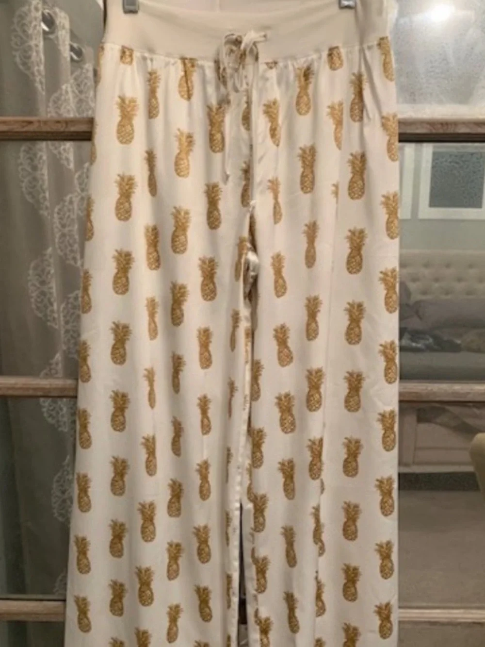 The Royal Standard - Pineapple Slumber Pants & Top Pajamas SET L